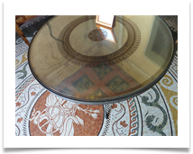 Mirrored table - Rob Sparke Mirrored table - Rob Sparke